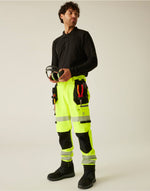 Regatta High Visibility Hi-Vis Infiltrate Stretch Holster Trousers