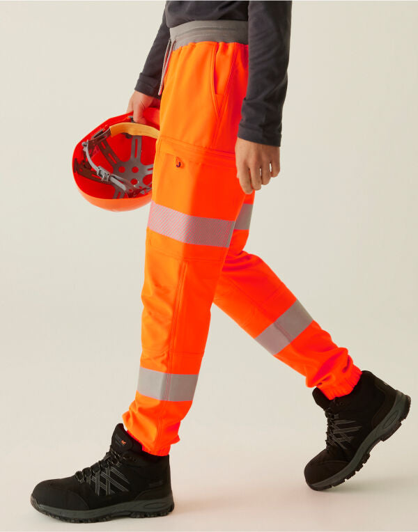 Regatta High Visibility TRJ606 Hi-Vis Prolite Stretch Jogger - Hi Vis Orange