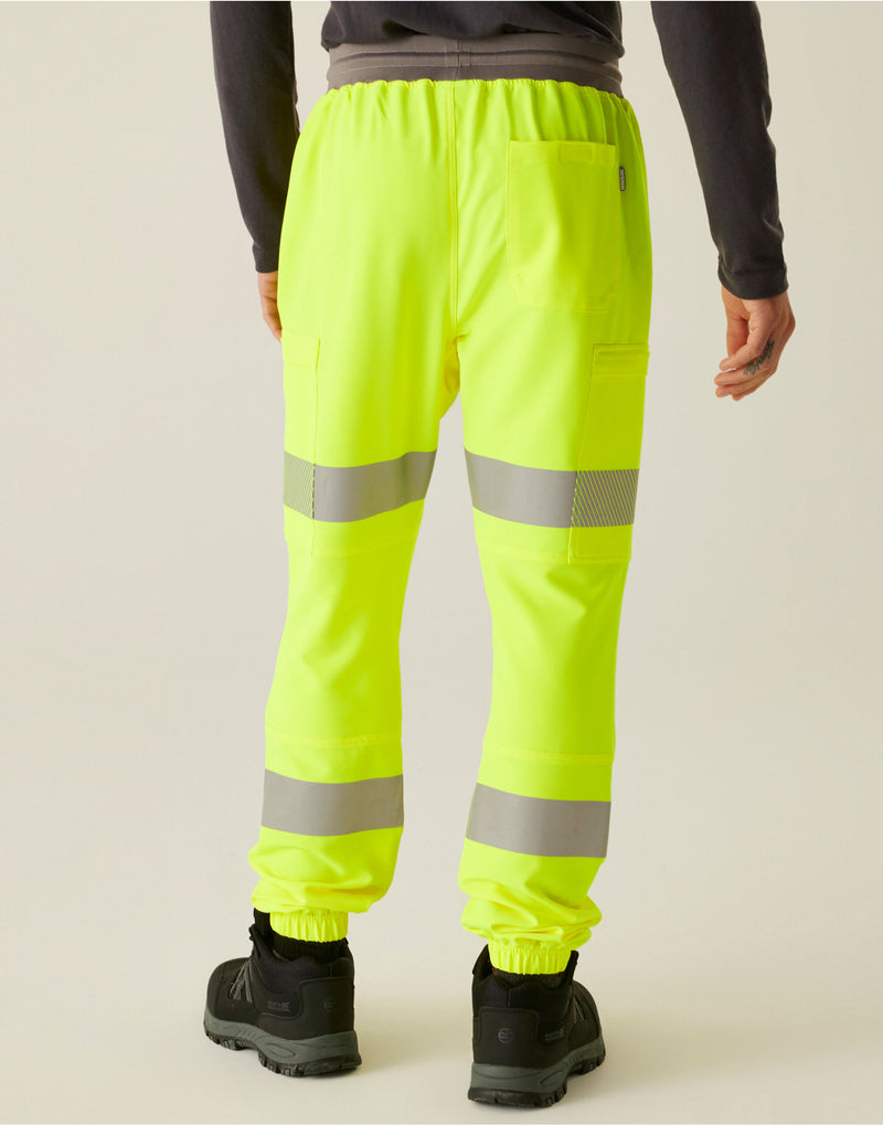 Regatta High Visibility TRJ606 Hi-Vis Prolite Stretch Jogger - Hi-Vis Yellow