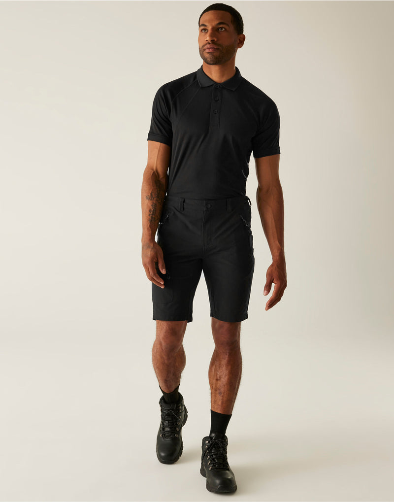 Regatta Professional TRJ613 Prolite Stretch Shorts - Black