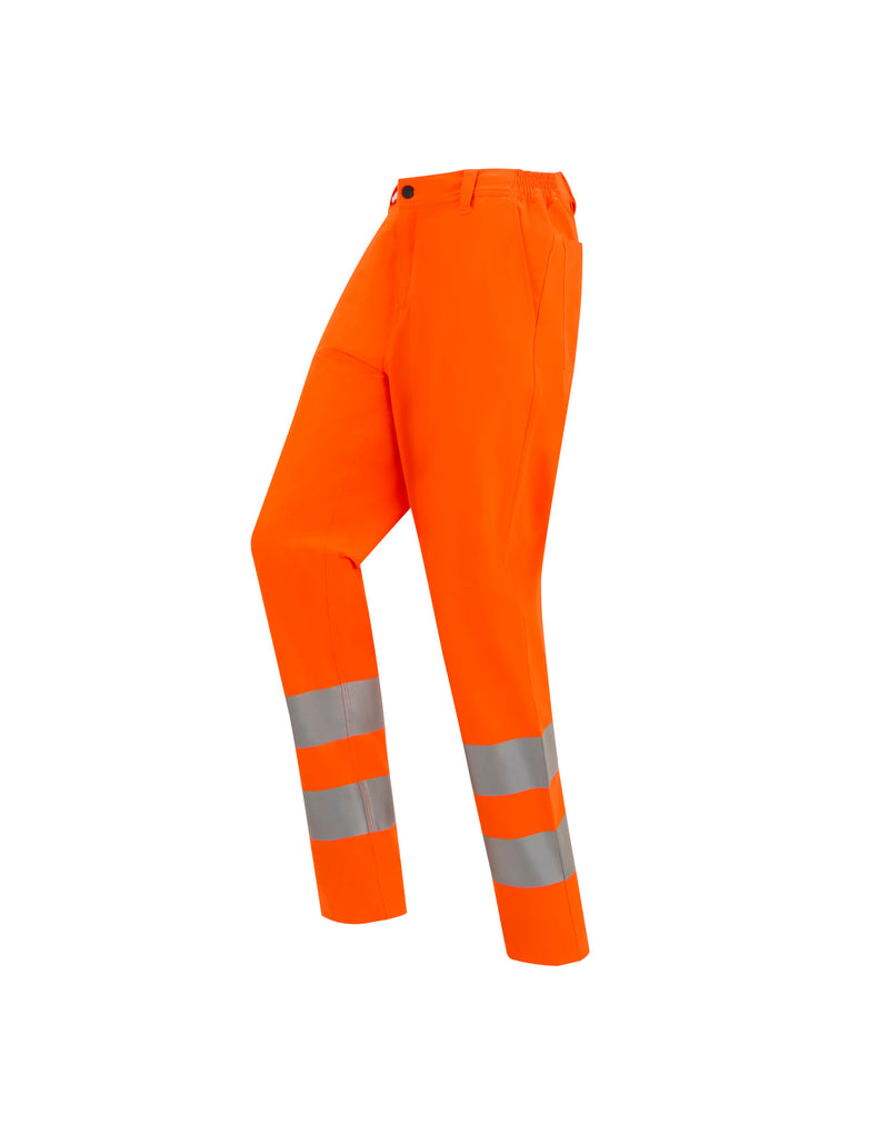 Regatta High Visibility TRJ629R Pro Contract Stretch Action Trousers - Hi Vis Orange