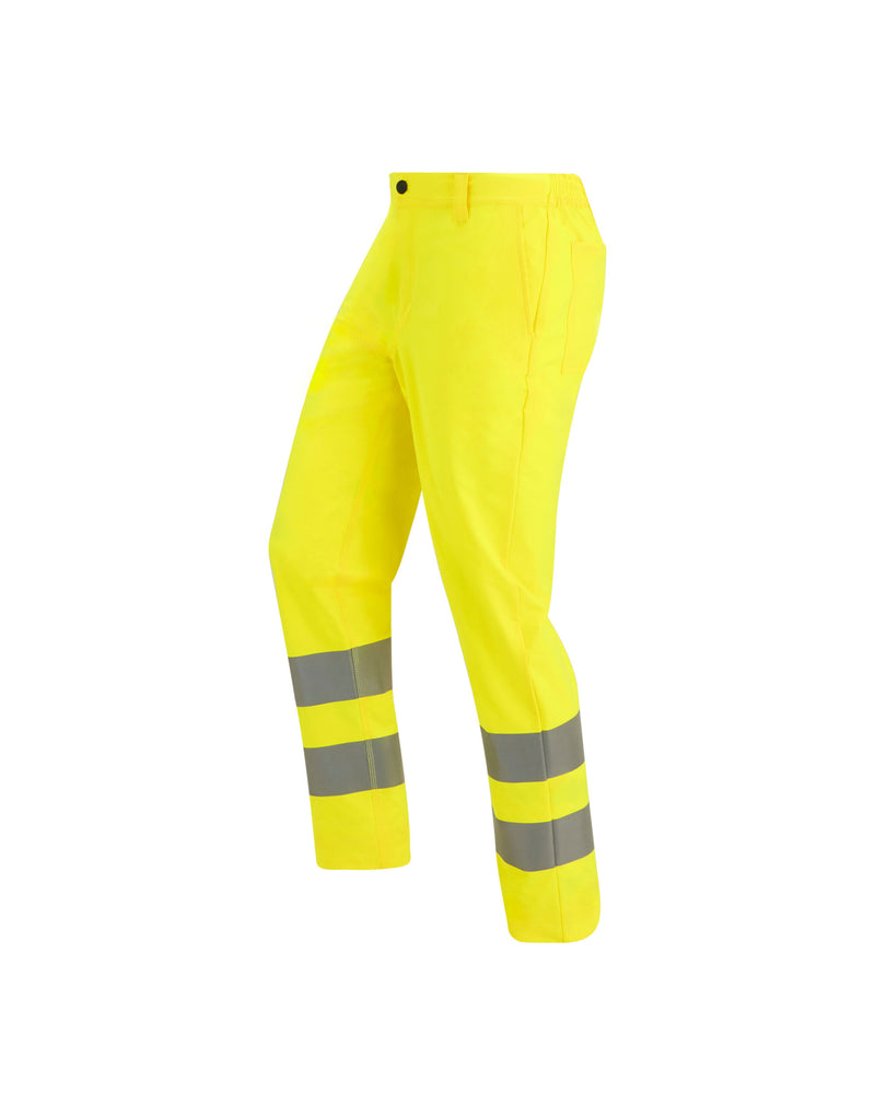 Regatta High Visibility TRJ629R Pro Contract Stretch Action Trousers - Hi-Vis Yellow