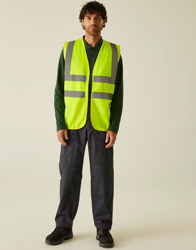 Regatta High Visibility TRS195 Pro Vest - Hi-Vis Yellow