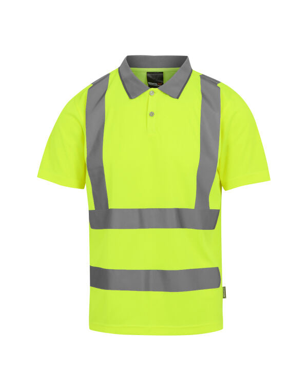 Regatta High Visibility Hi-Vis Pro Contract Polo Shirt (Class 2)