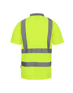Regatta High Visibility TRS271 Hi-Vis Pro Contract Polo Shirt (Class 2) - Hi-Vis Yellow
