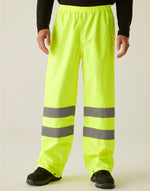 Regatta High Visibility Pro Packaway Overtrousers - thumbnail 7