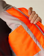 Regatta High Visibility TRW600 Hi-Vis Pro Contract Dover Parka Jacket - Hi Vis Orange