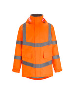 Regatta High Visibility Hi-Vis Pro Contract Dover Parka Jacket - thumbnail 9