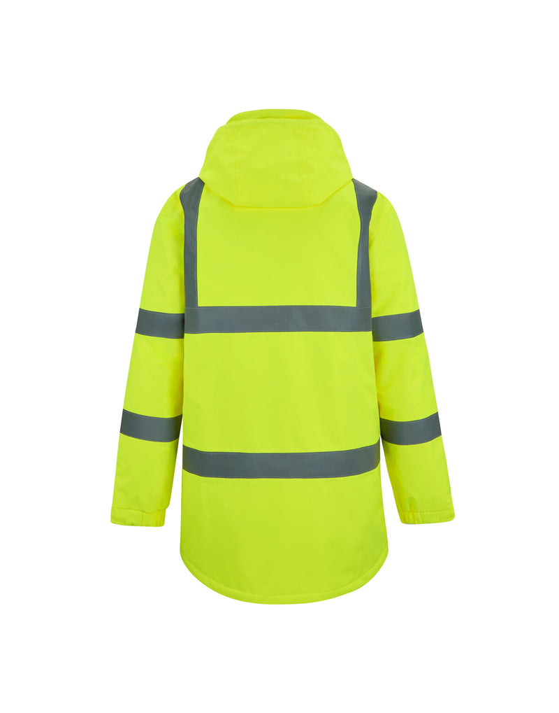 Regatta High Visibility TRW600 Hi-Vis Pro Contract Dover Parka Jacket - Hi-Vis Yellow