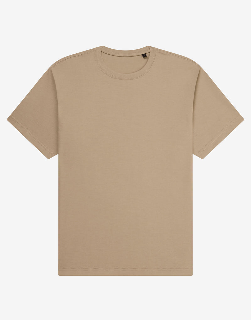 UCC LABEL FREE COLLECTION Organic Heavy T-Shirt - Oat