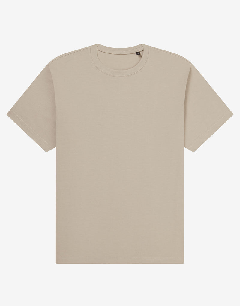 UCC LABEL FREE COLLECTION Organic Heavy T-Shirt - Sand