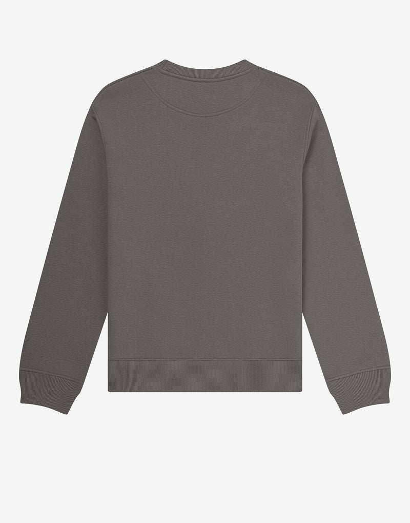 UCC LABEL FREE COLLECTION Organic Stealth Sweatshirt - Smoke