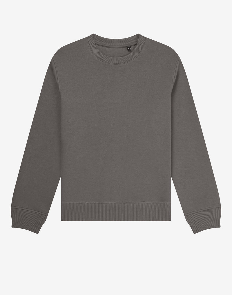 UCC LABEL FREE COLLECTION Organic Stealth Sweatshirt - Smoke