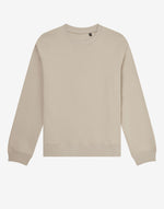 UCC LABEL FREE COLLECTION Organic Stealth Sweatshirt - Sand