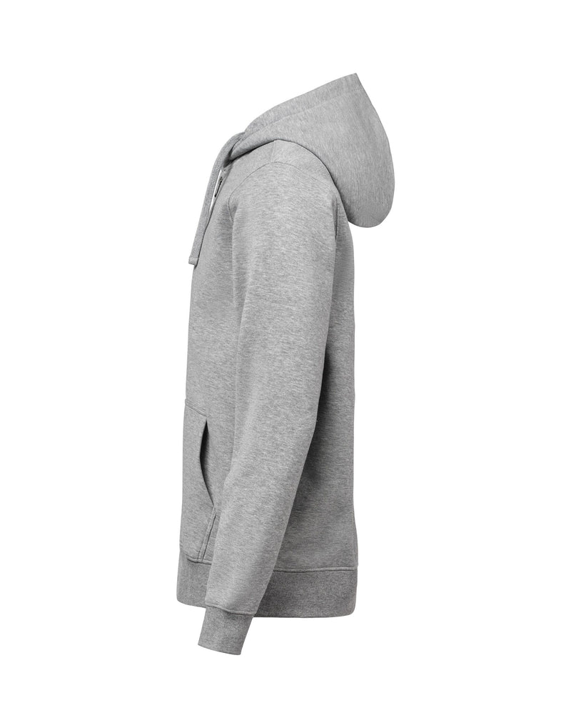 Untagged Movement Full Zip Hoodie Regular Fit - Grey Melange