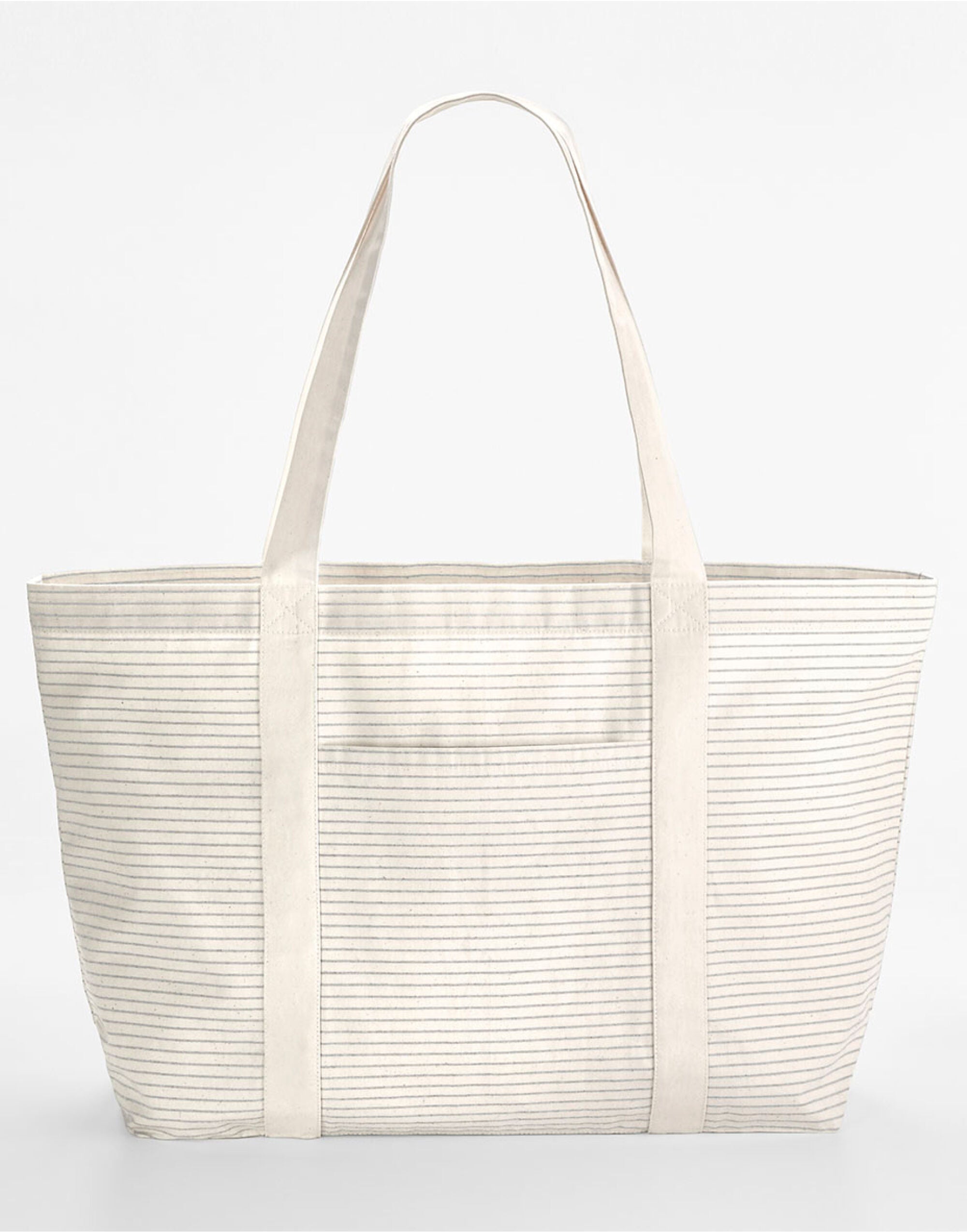 Westford Mill Striped Organic Cotton Shopper