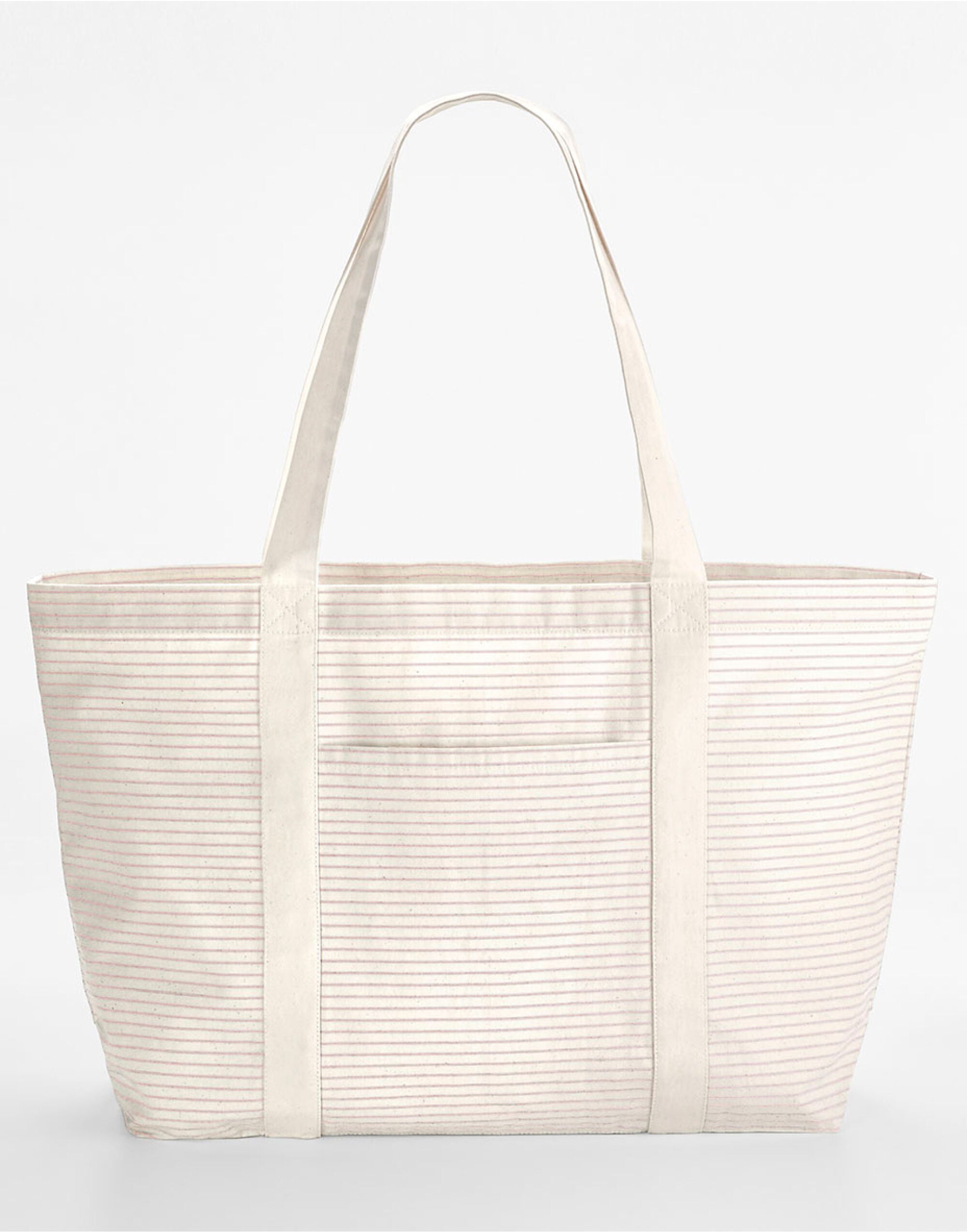 Westford Mill Striped Organic Cotton Shopper