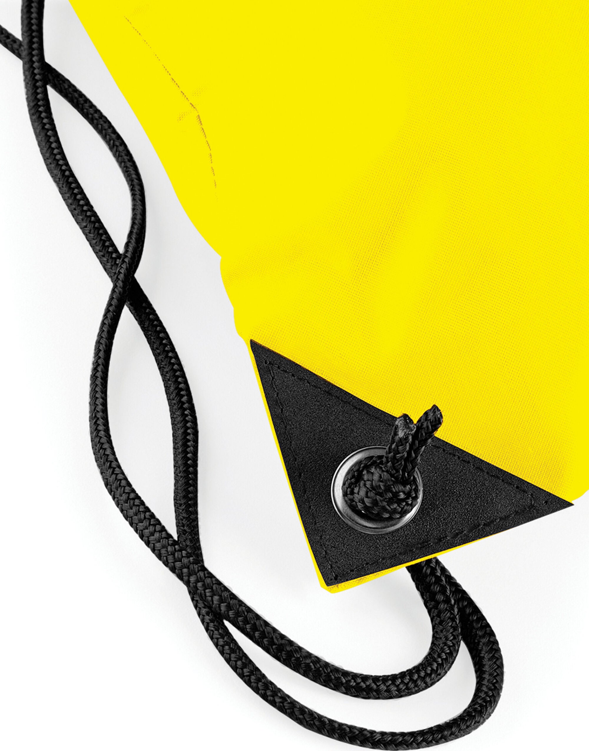 Bright yellow Bagbase Junior Fashion Backpack for kids.