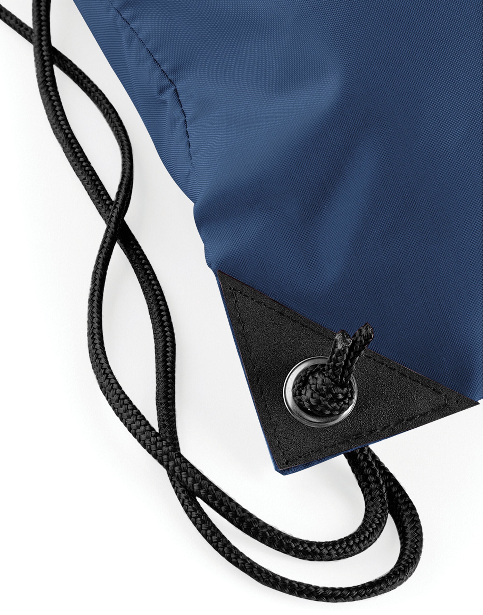 A bright sapphire navy blue Bagbase Premium Gymsac.