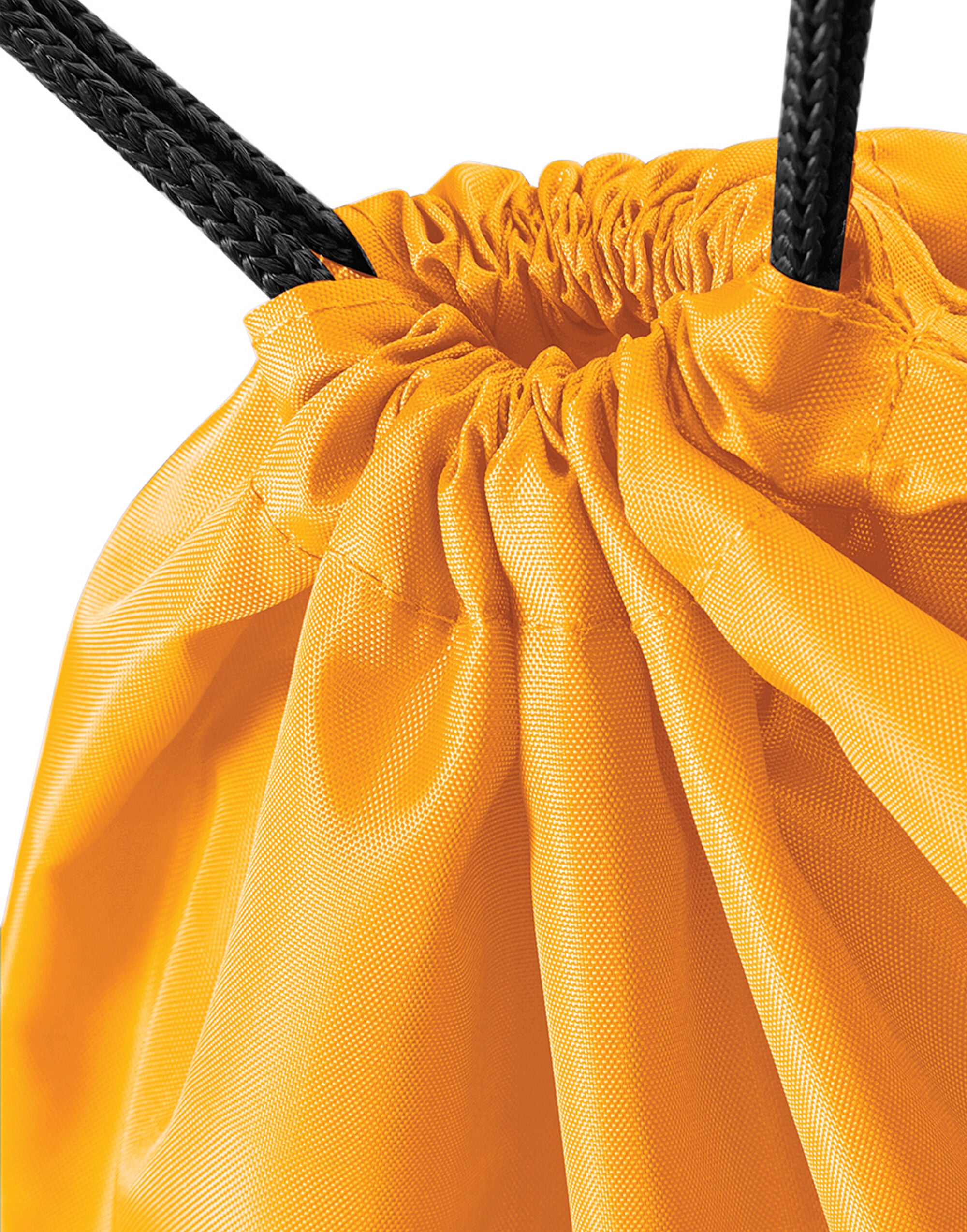 A burnt orange Bagbase Premium Gymsac.