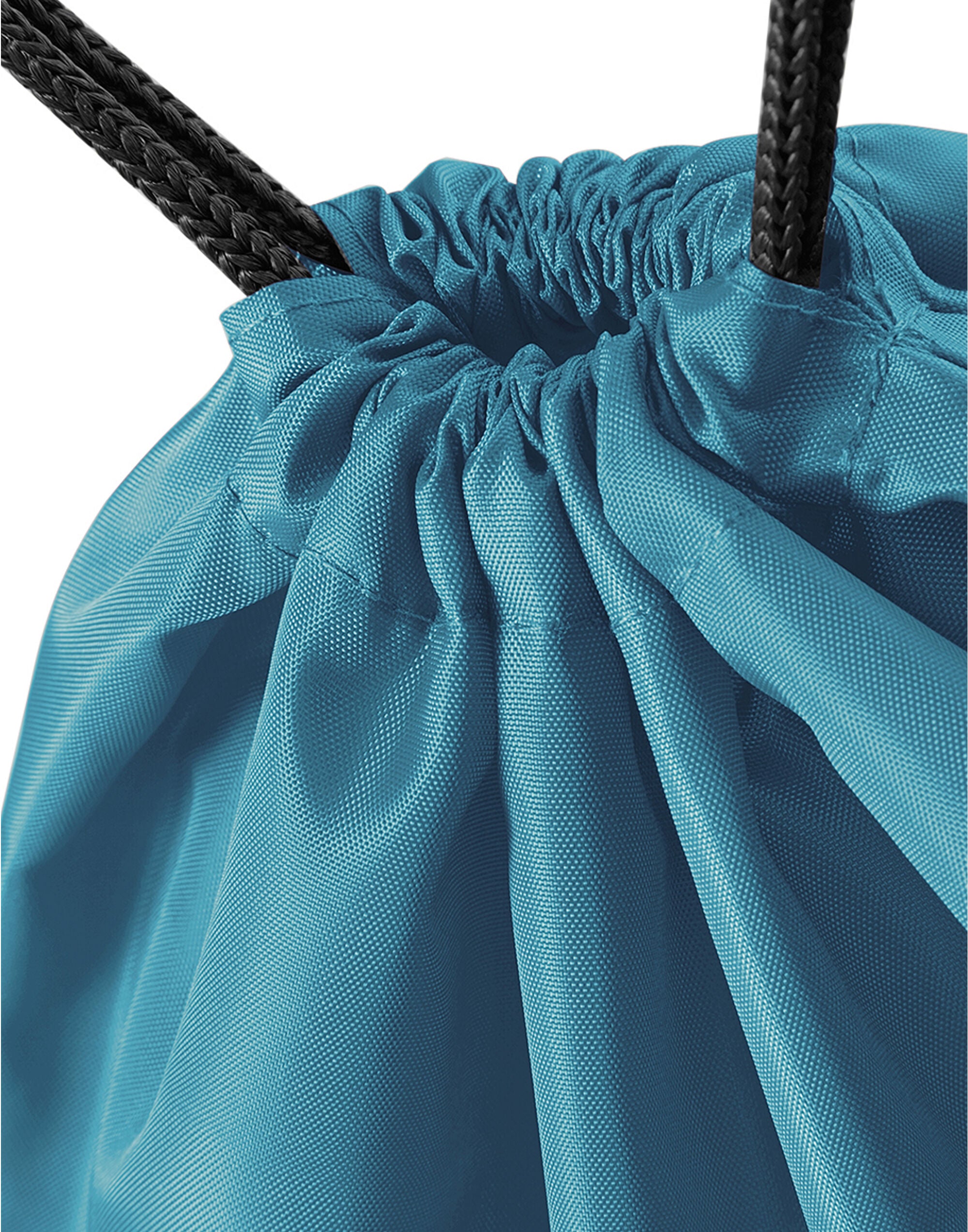 A blue colored Bagbase Premium Gymsac.
