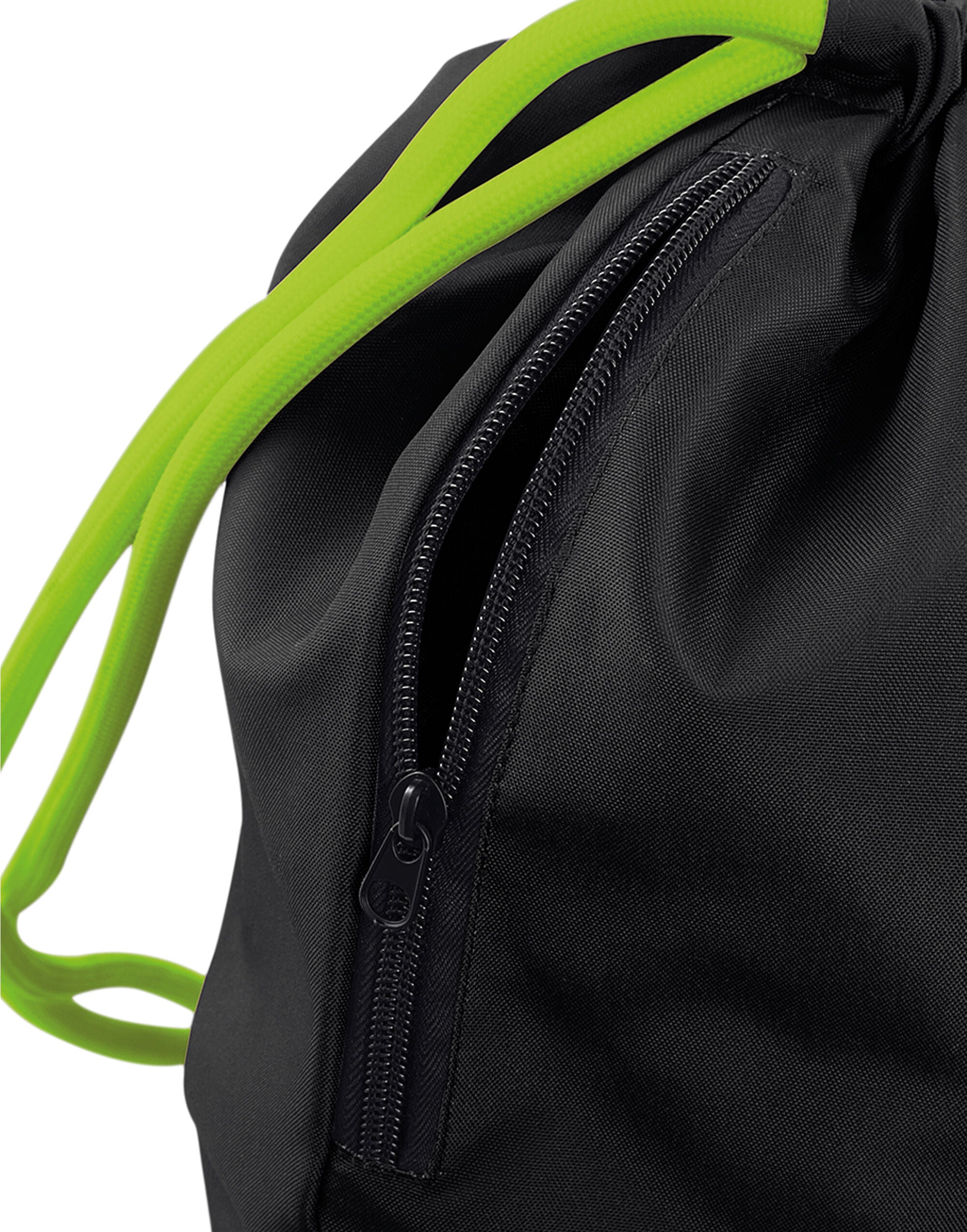 The simple, functional design of the surf blue Bagbase Icon Gymsac.