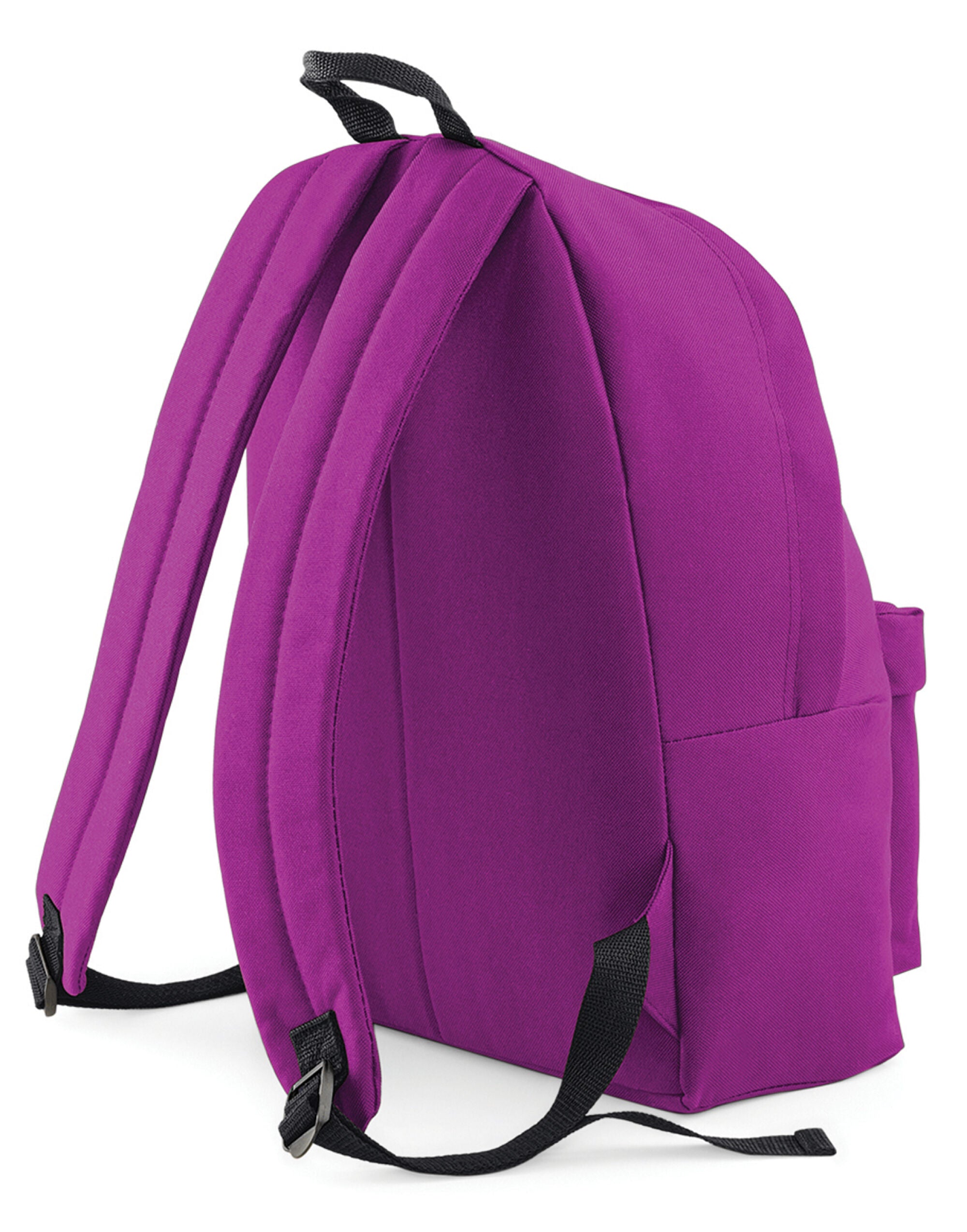 A white Original Barrel Bag with black accents.