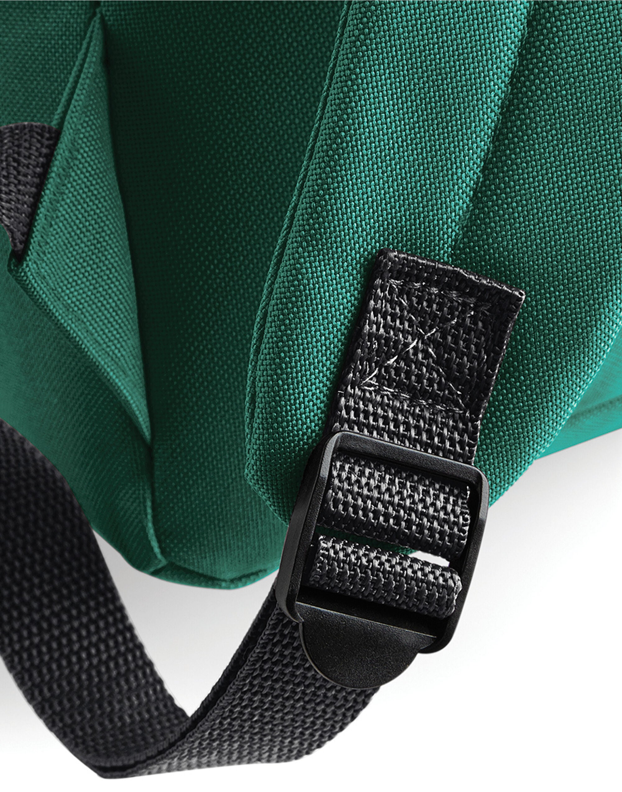A red Original Fashion Backpack with white zippers.