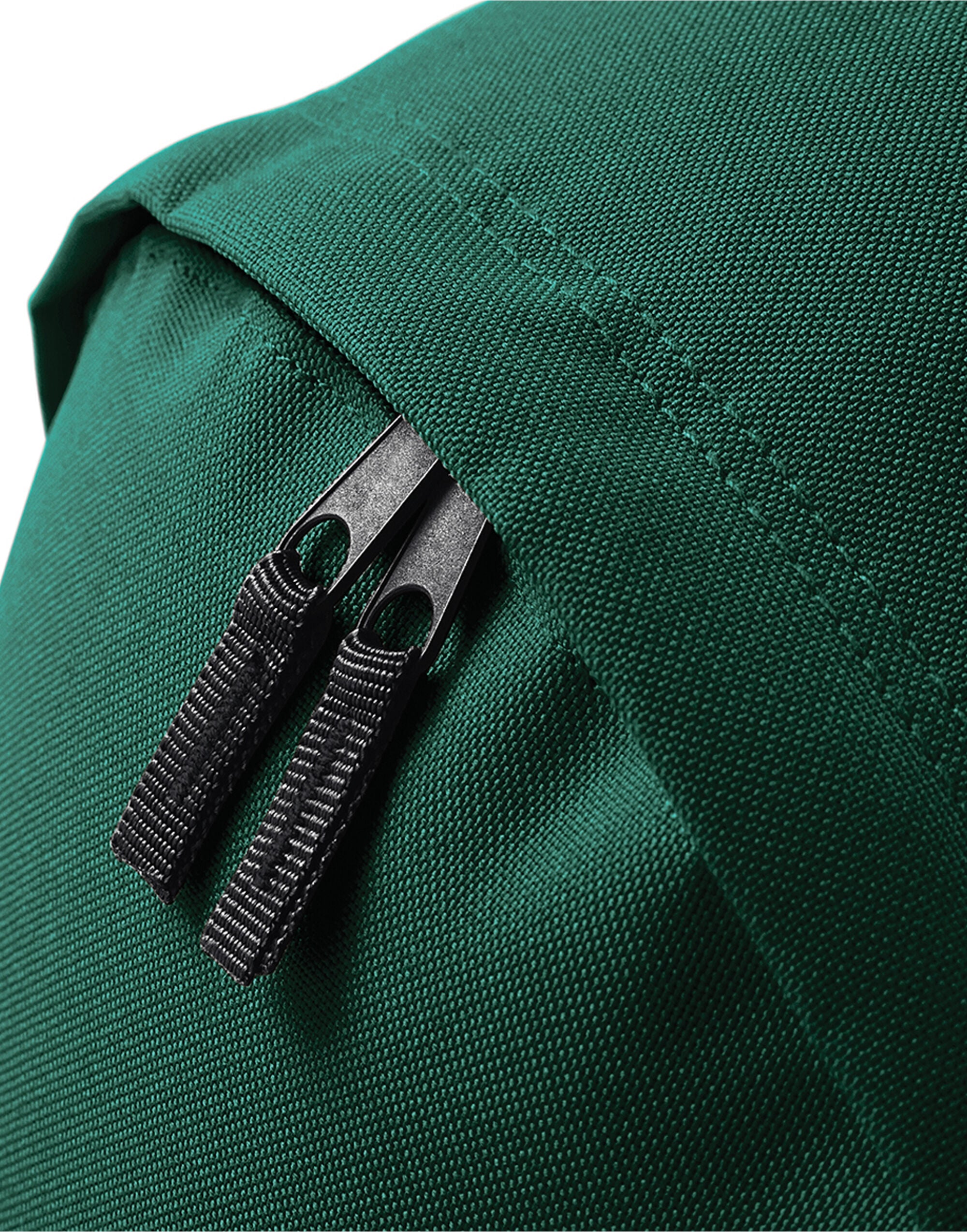 A black Original Fashion Backpack with gold hardware.