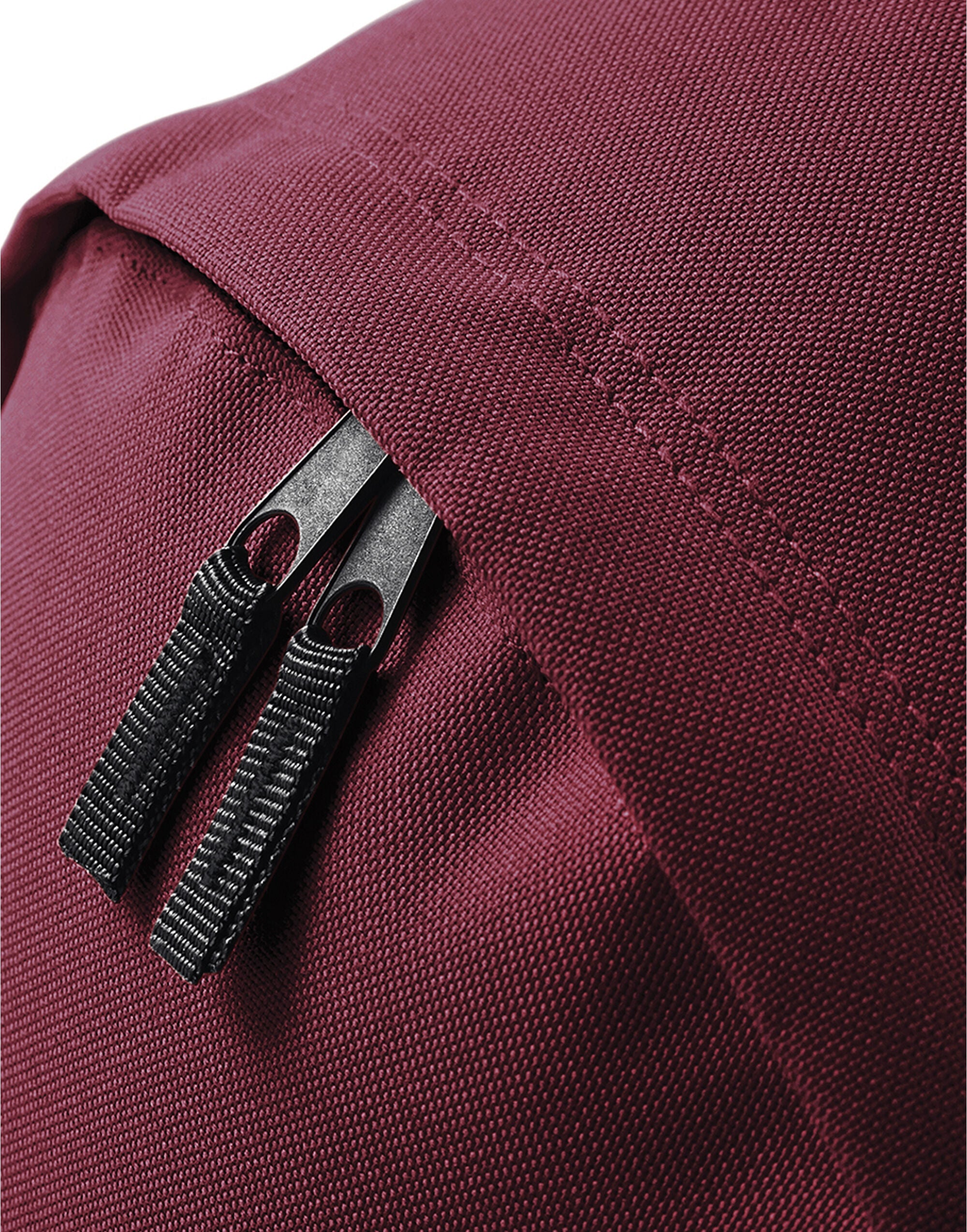 A deep burgundy Original Fashion Backpack.