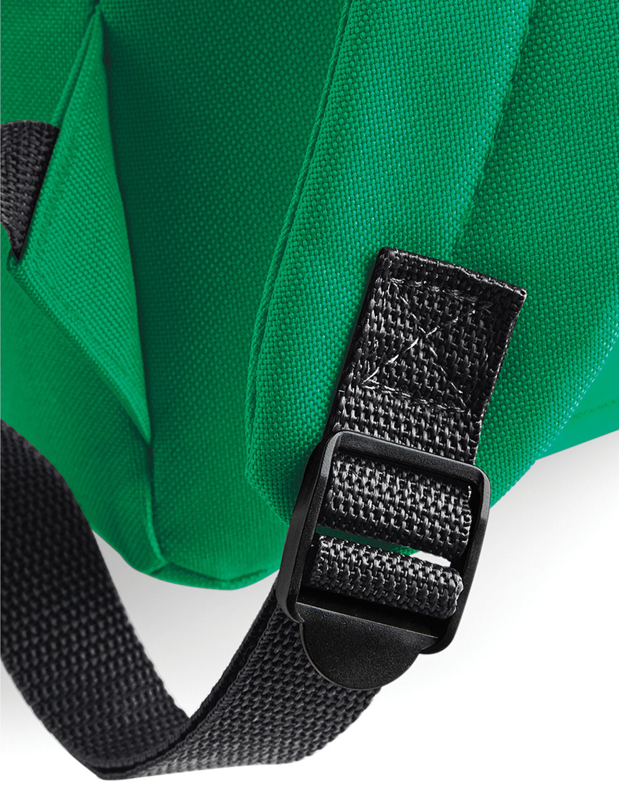 The main compartment of the navy retro shoulder bag.