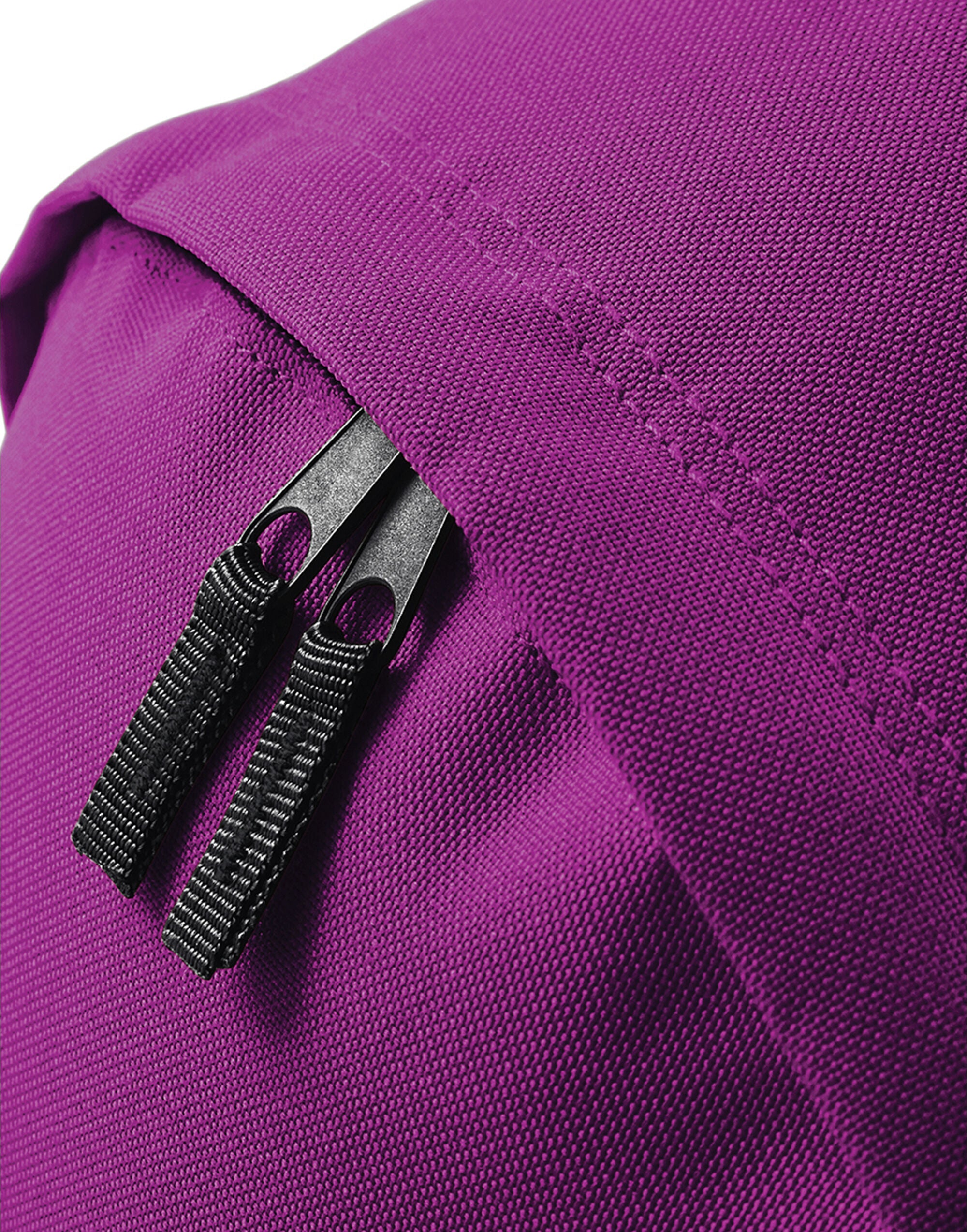 A burgundy Original Barrel Bag with cream details.