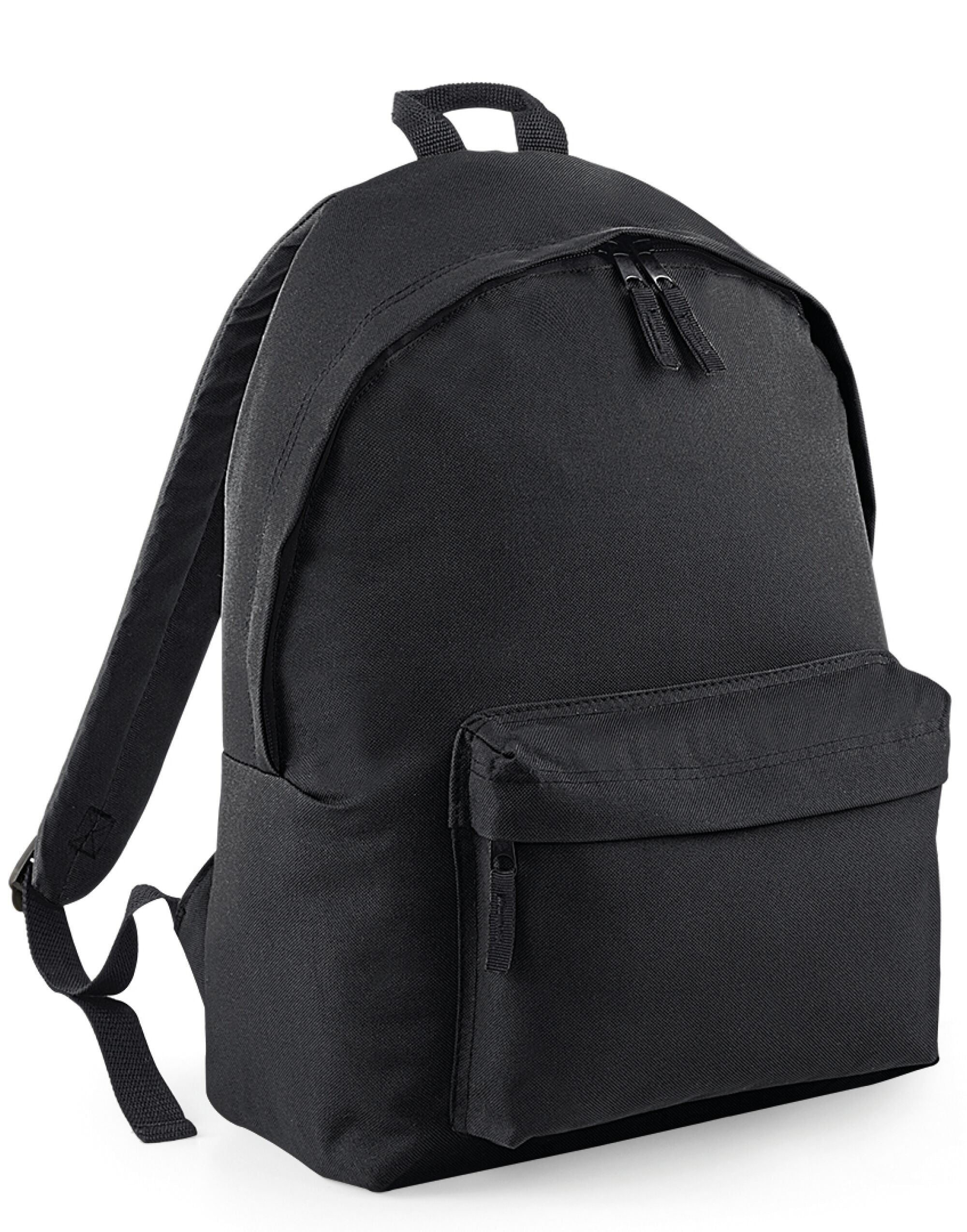 A dark green Original Fashion Backpack with tan faux leather base.