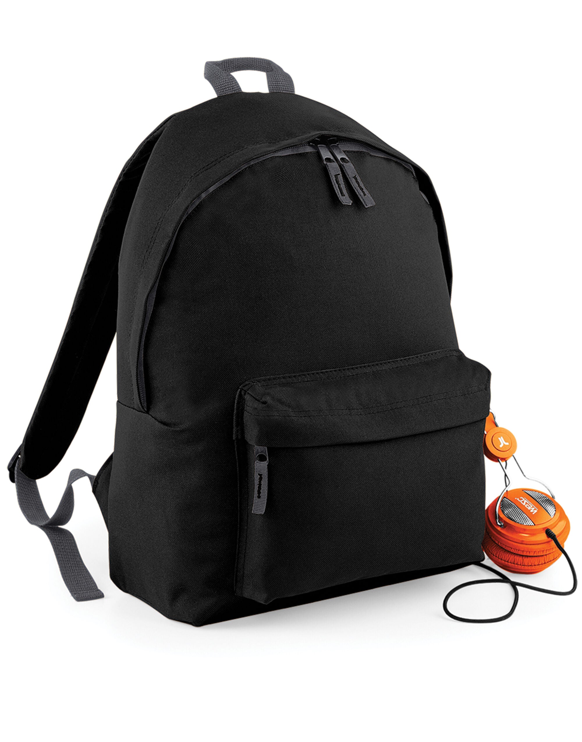 A grey melange Original Fashion Backpack.