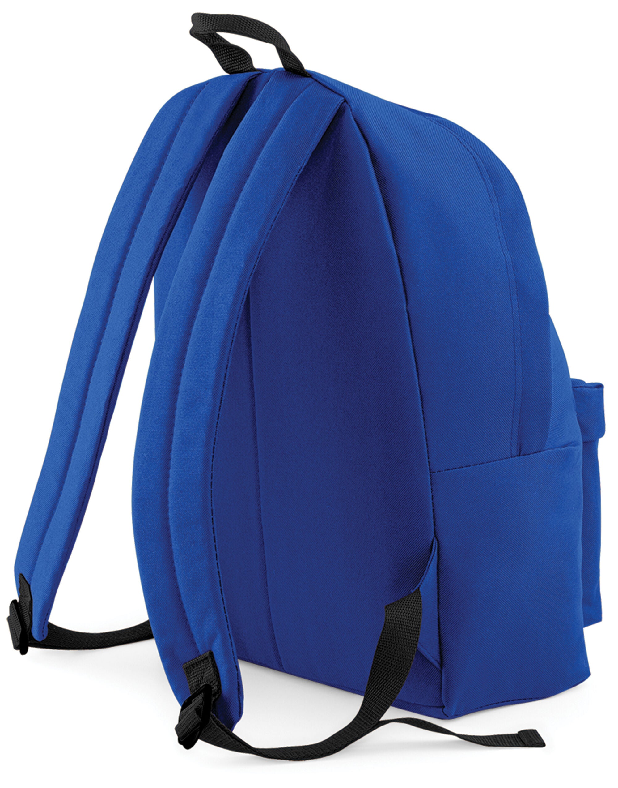 A teal Original Fashion Backpack, front view.