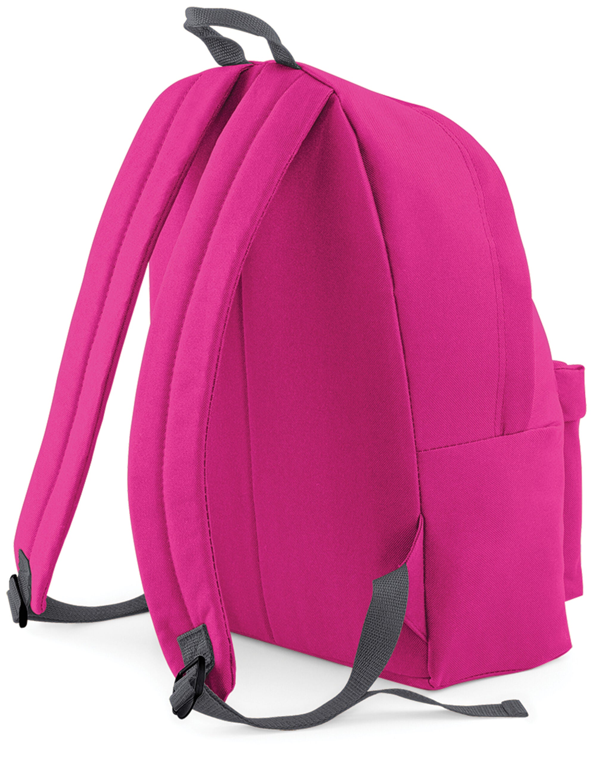 Person carrying the navy and white retro shoulder bag.