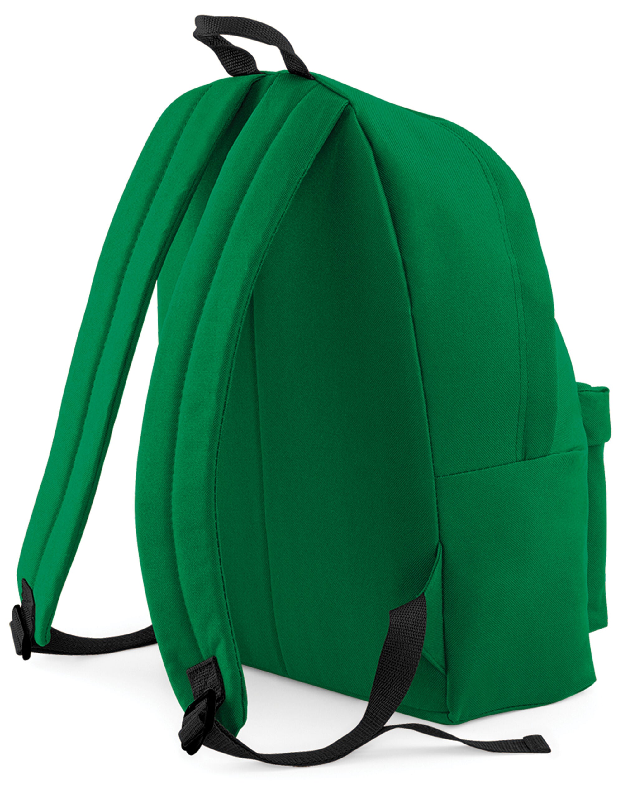 A classic white and black retro shoulder bag.
