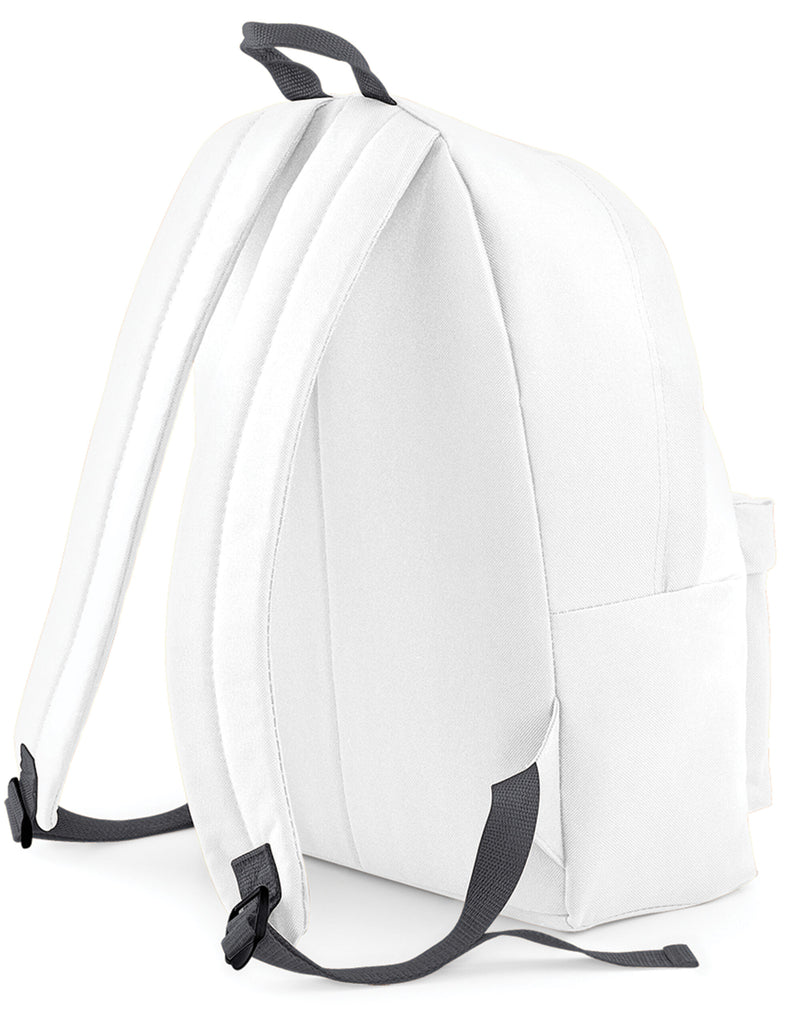 A sleek black Bagbase Studio Waistpack with a clean design.
