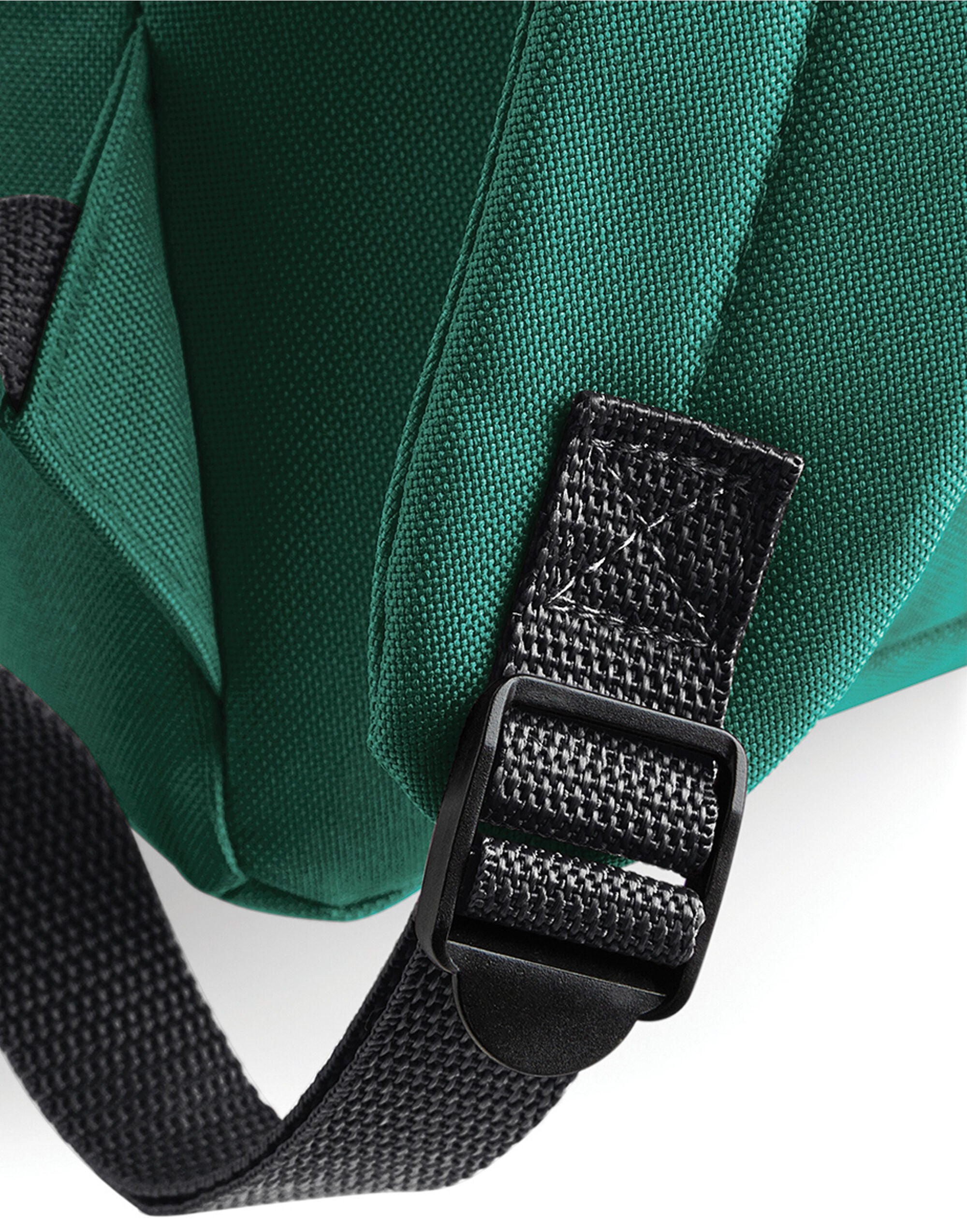 A turquoise junior fashion backpack with front pocket detail.