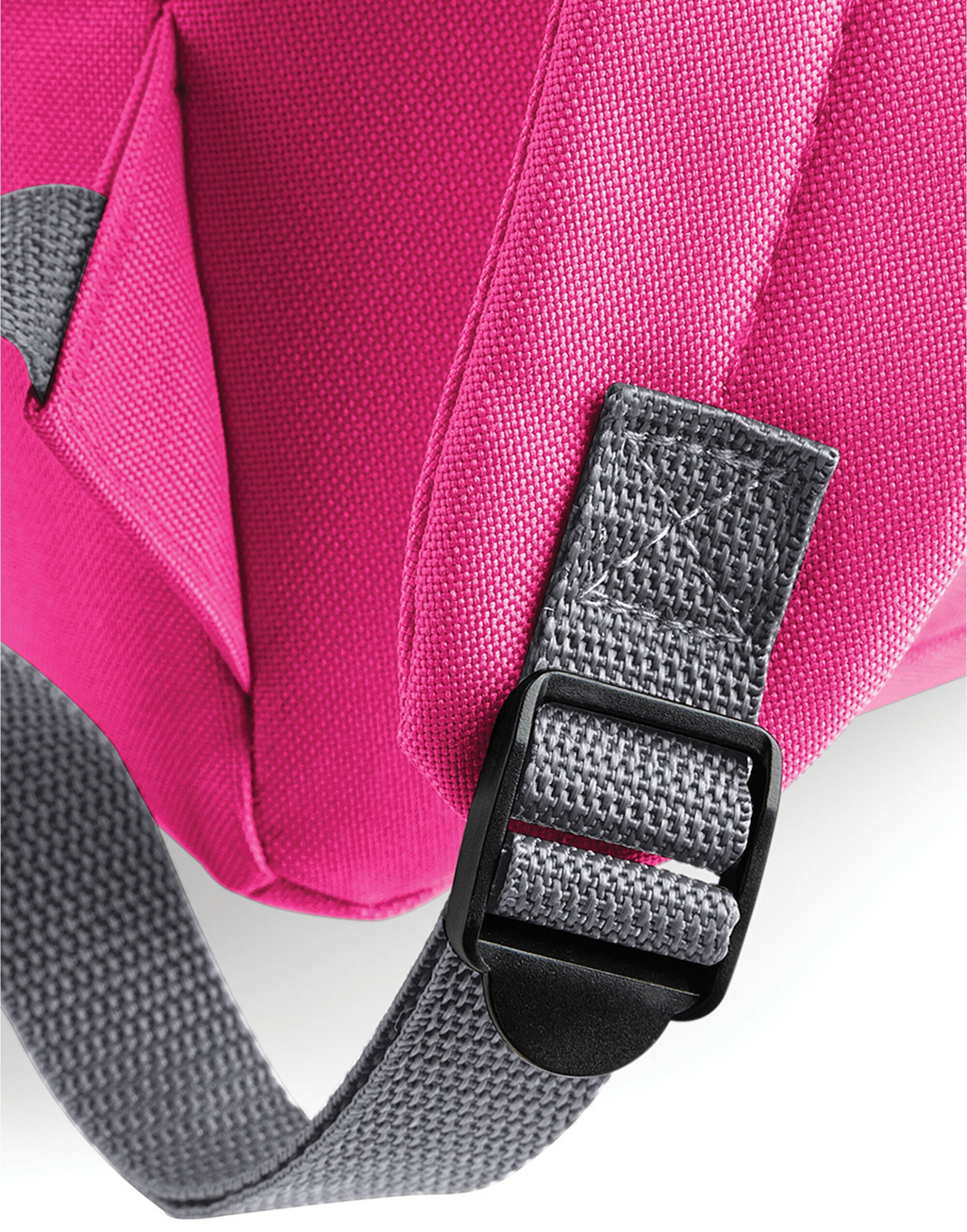 Three-quarter angle of a navy mini fashion backpack.