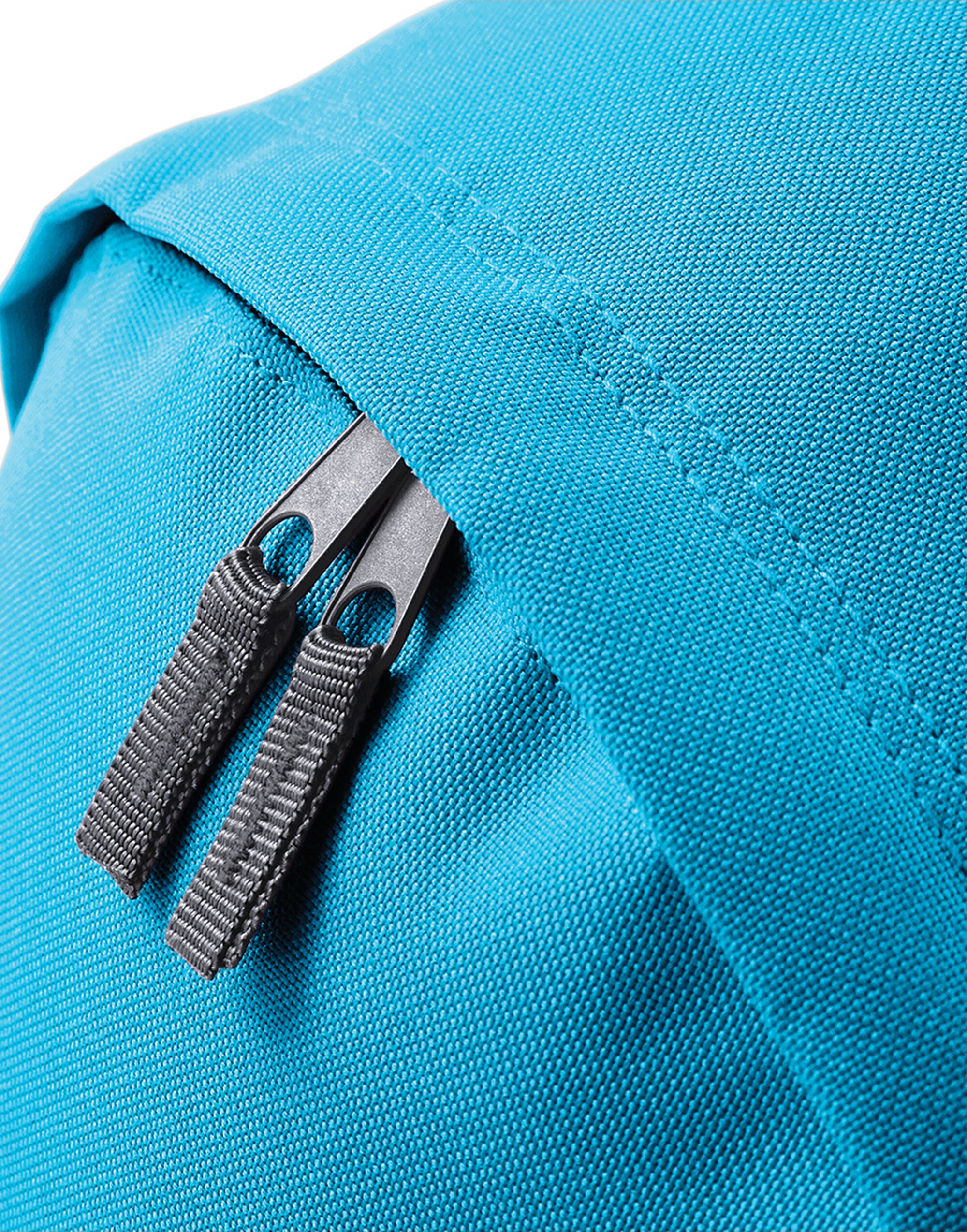 Angled three-quarter view of a grey Original Fashion Backpack.