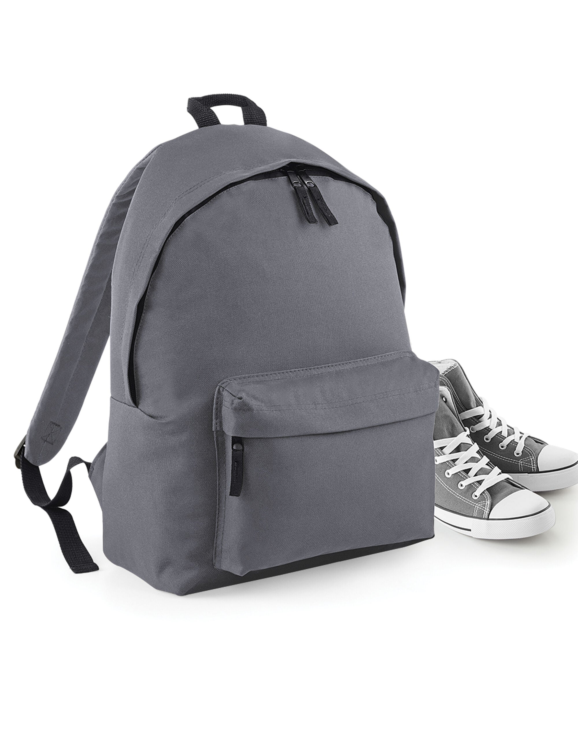 An olive green Original Fashion Backpack from the front.