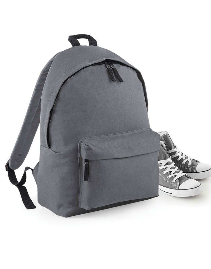 An olive green Original Fashion Backpack from the front.