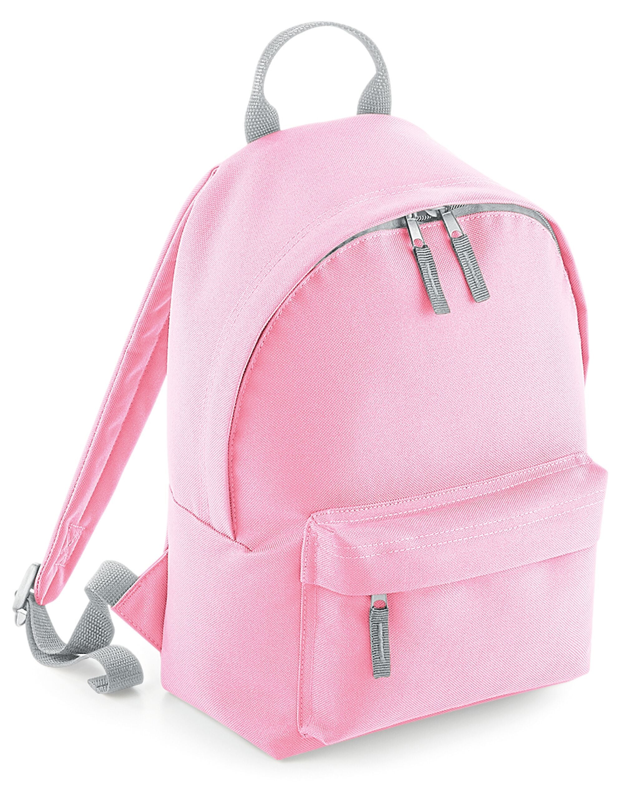 A classic red Original Fashion Backpack with a full front pocket.