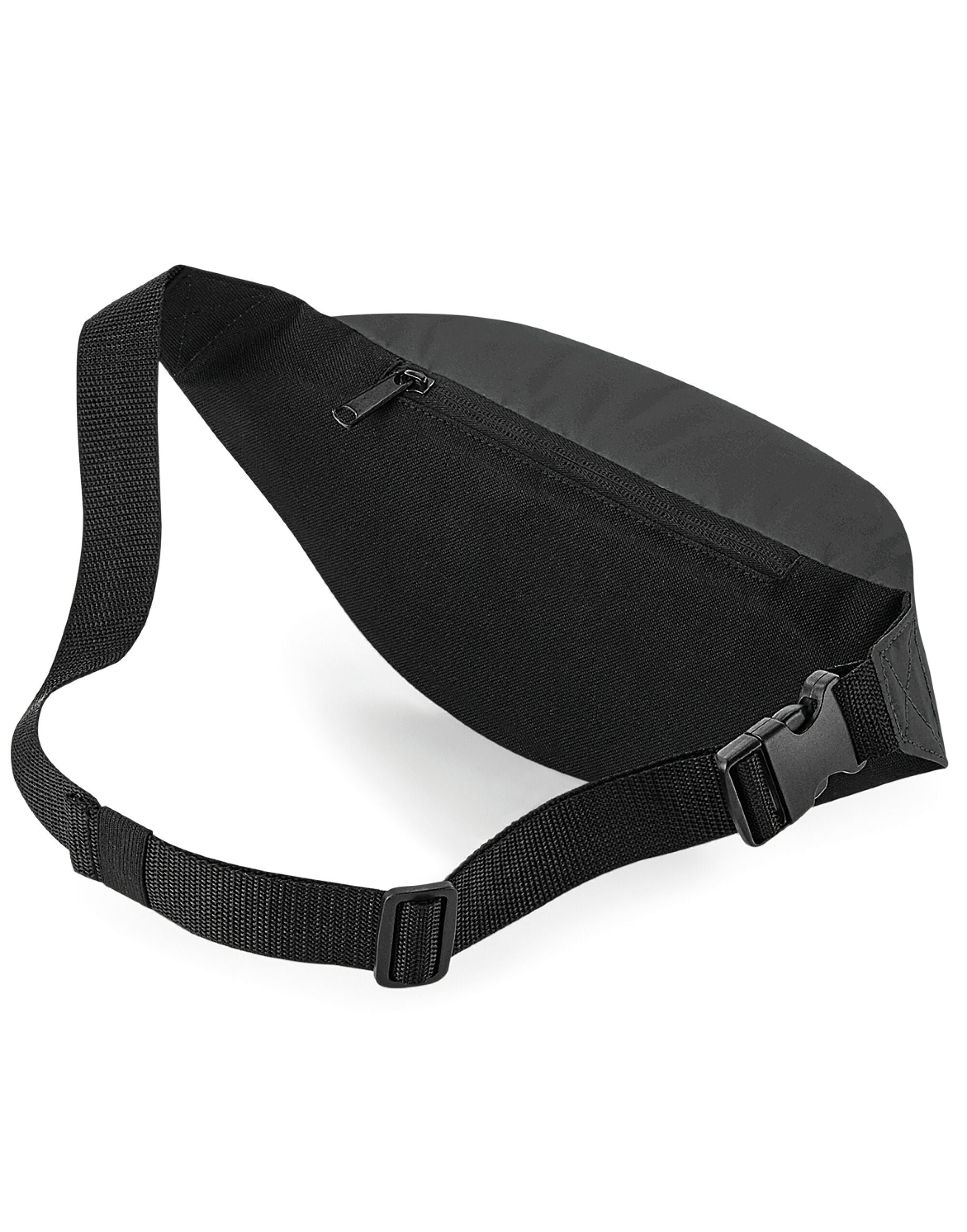 A red Packaway Barrel Bag, side view.