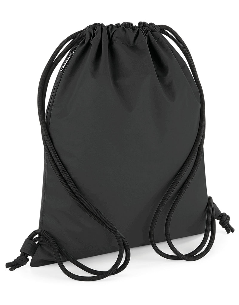 A bright green Packaway Barrel Bag.