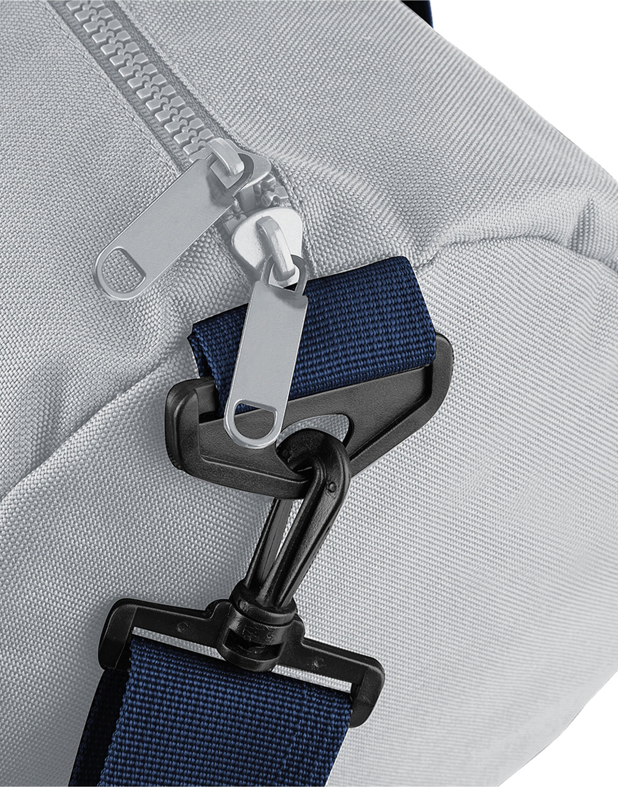 A simple and durable black messenger bag.