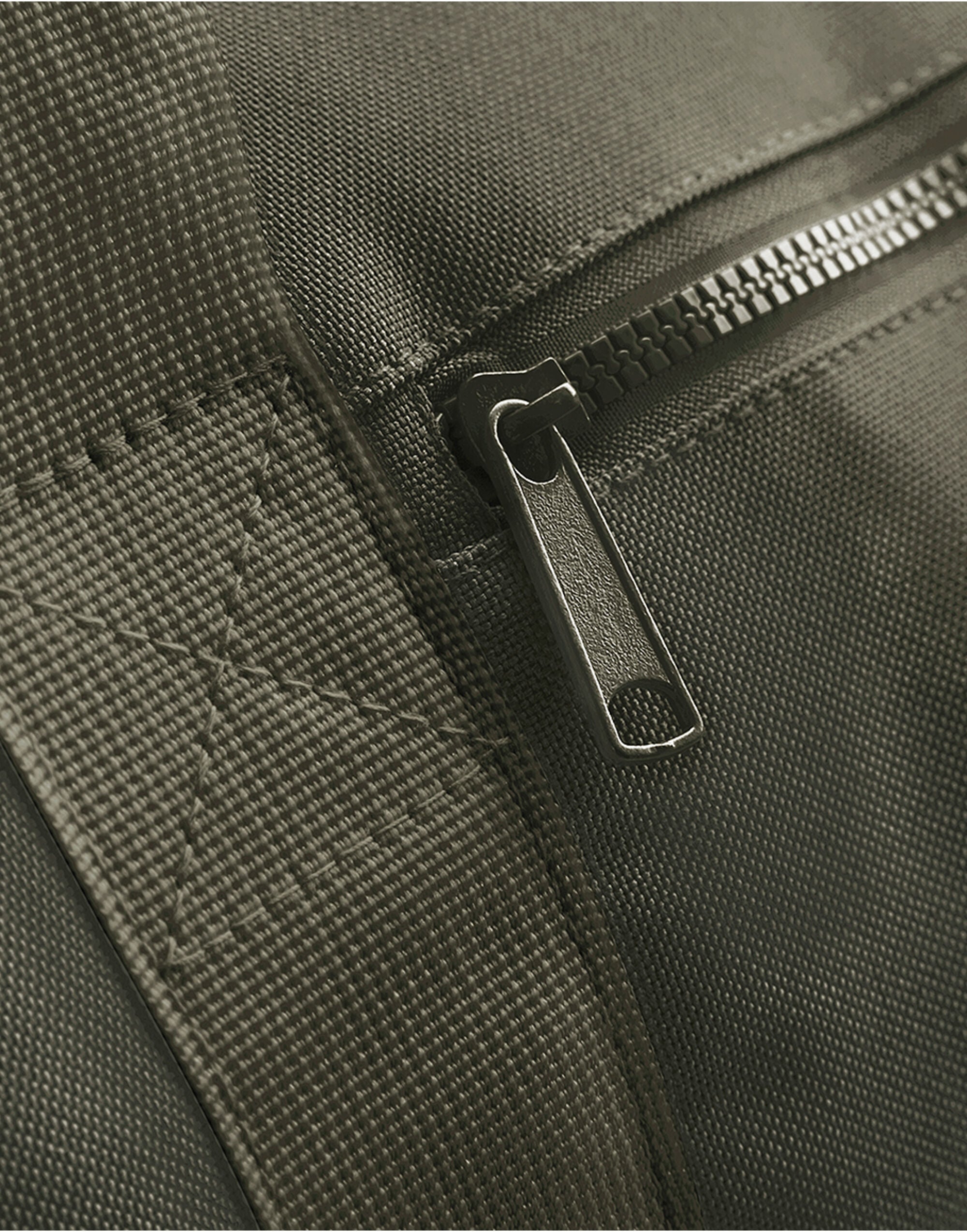 Person wearing the navy Universal Backpack.