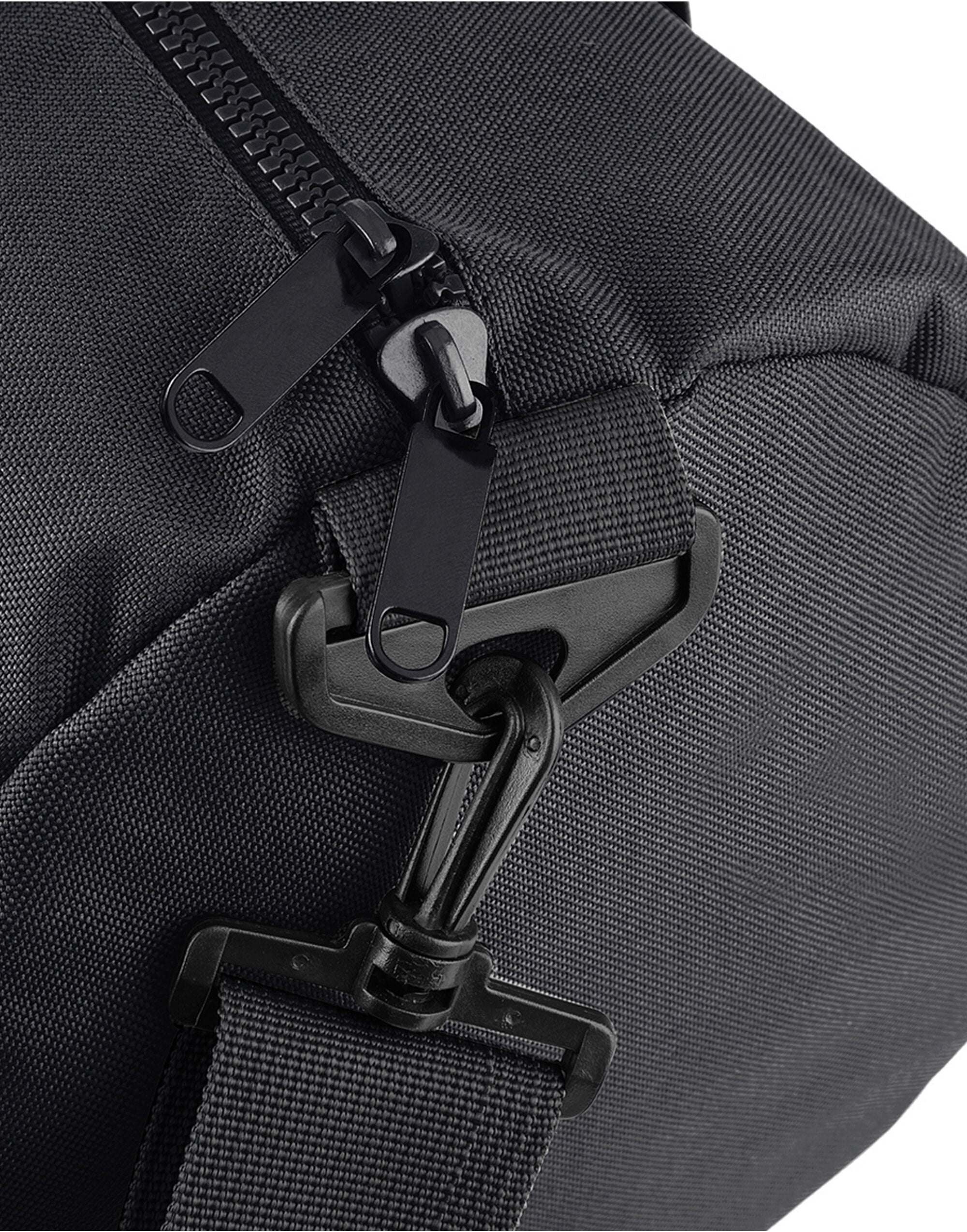 A light blue Universal Backpack.
