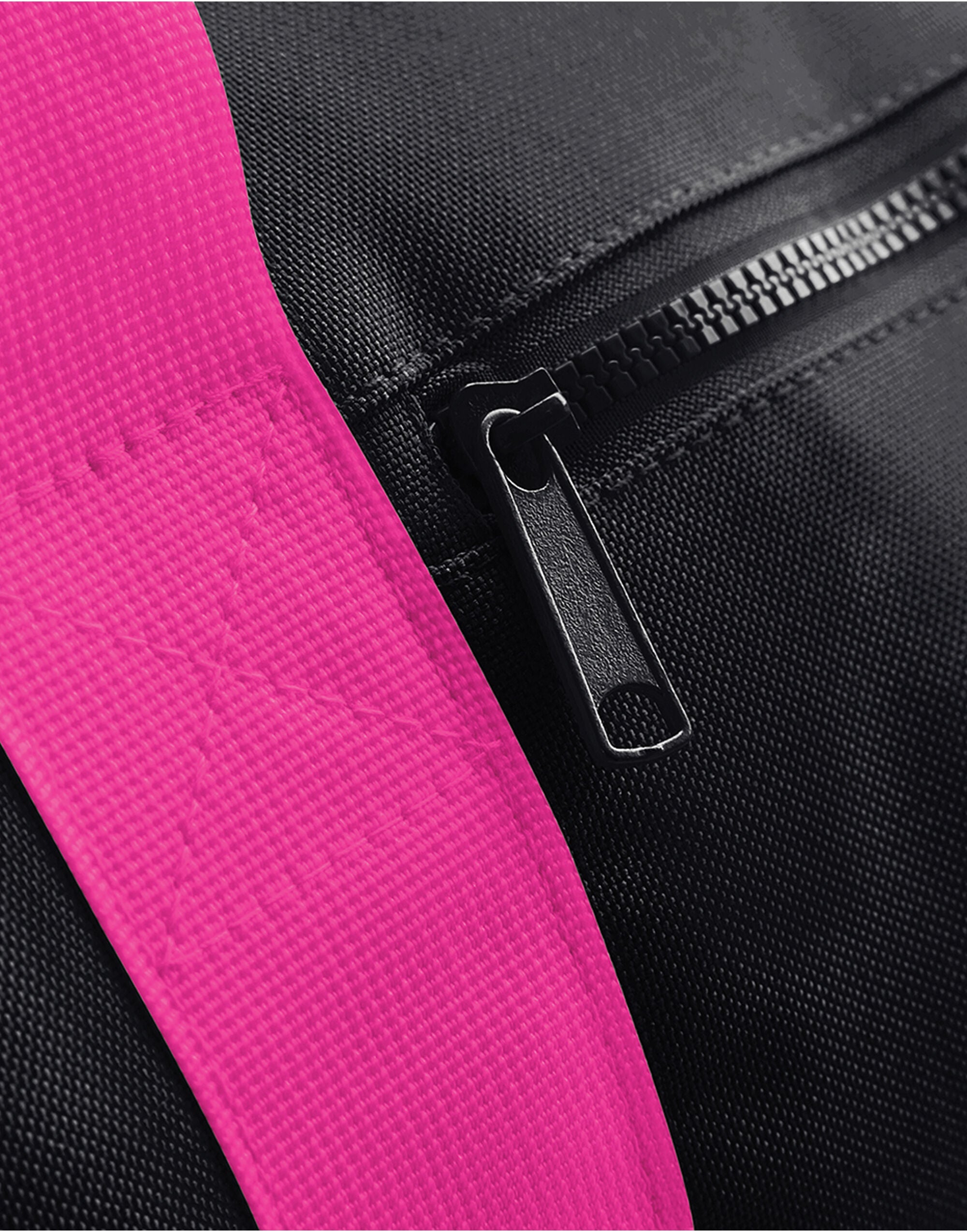 A purple Universal Backpack, front angle.